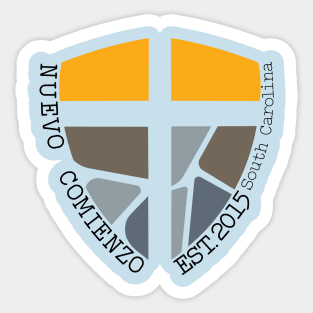 Escudo Nuevo Comienzo Sticker